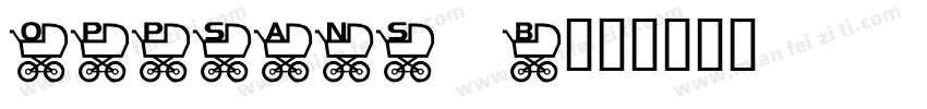 oppsans b字体转换